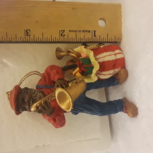 House of Lloyd "Have a Jazzy Christmas" Ornaments New in Box original wrapper - Picture 5 of 6